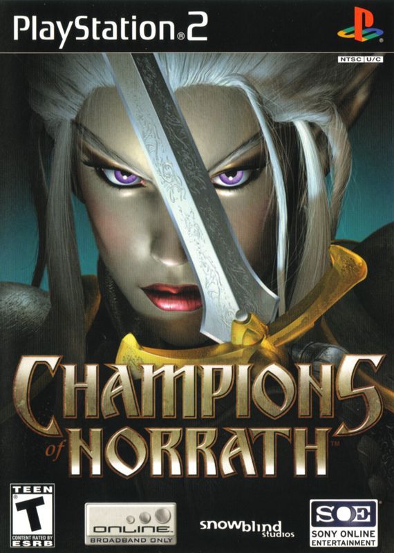 Champions of Norrath box art for Playstation 2
